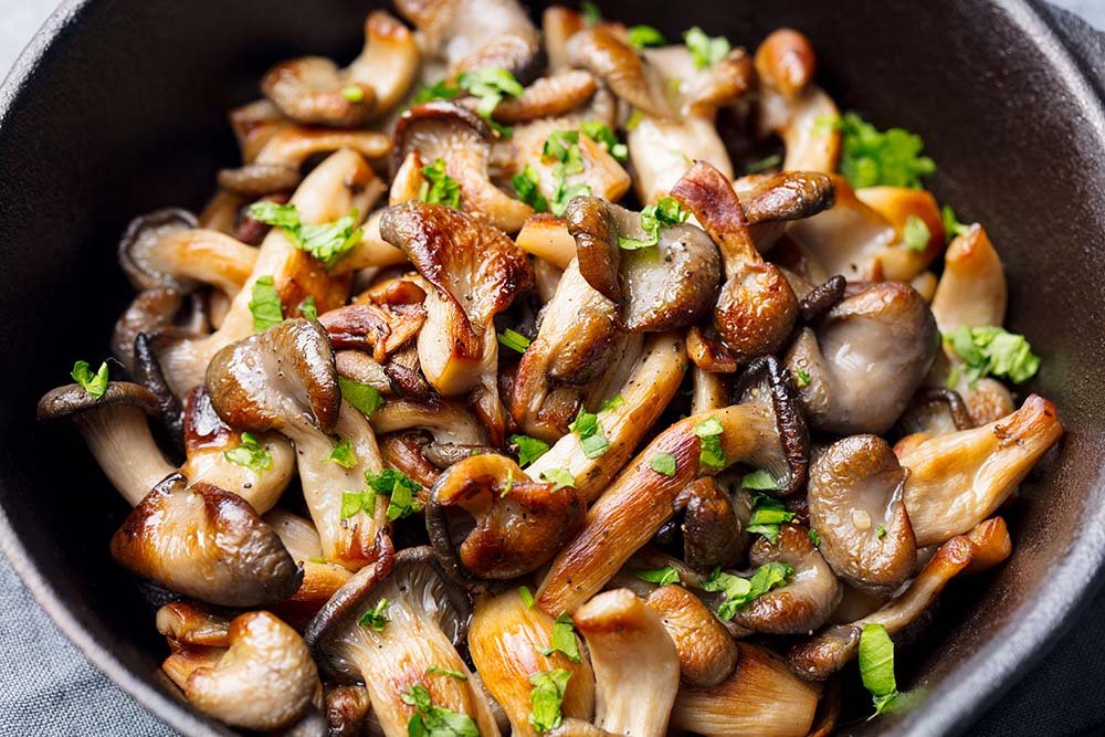 rectte de champignons naturels et delicieuses